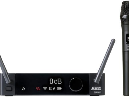 AKG Pro Audio DMS300 Digital Wireless Vocal Microphone System Supply