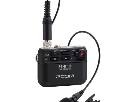 Zoom F2-BT Field Recorder with Lavalier Microphone and Bluetooth Control Cheap