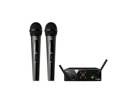 AKG WMS40 Mini Dual Vocal Set - Band US25-B-D Online Hot Sale