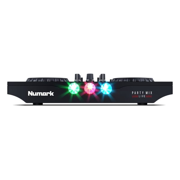 Numark Party Mix Live DJ Controller with Built In Light Show and Speakers For Sale