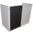 ProX Four Panel Collapse and Go DJ Facade - White Frame and Carry Bag For Cheap