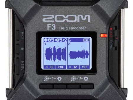 Zoom F3 2 Channel Field Recorder Supply