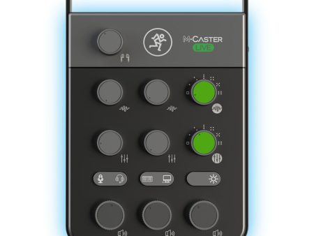 Mackie M-Caster Live Portable Live Streaming Mixer - Black For Sale