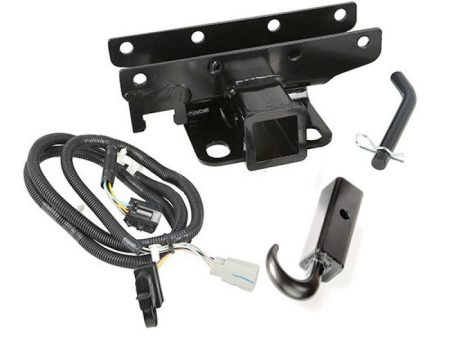 Rugged Ridge Receiver Hitch Kit Hook 07-18 Jeep Wrangler JK Cheap