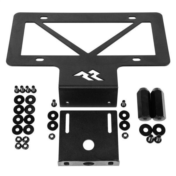 Rugged Ridge Tag Relocation Bracket Rear 18-20 Jeep Wrangler JL Cheap