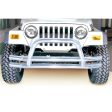 Rugged Ridge 3-In Double Tube Front Bumper SS 76-06 Models Cheap