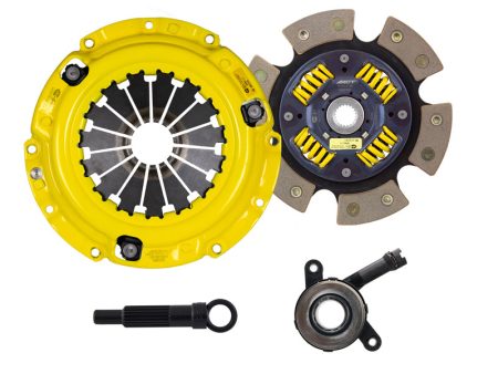 ACT 08-17 Mitsubishi Lancer GT   GTS HD Race Sprung 6 Pad Clutch Kit Hot on Sale