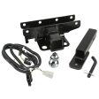 Rugged Ridge Hitch Kit with Ball 2 inch 07-18 Jeep Wrangler JK Sale