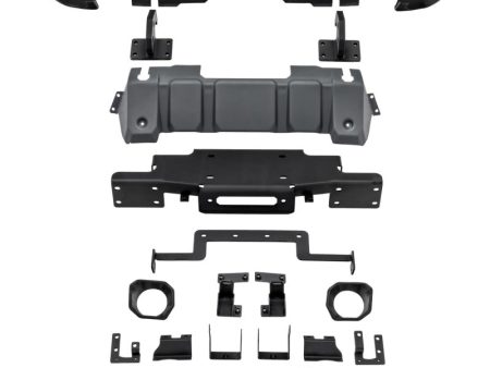 Rugged Ridge Stubby Venator Front Bumper 18-20 Jeep Wrangler JL JT For Cheap