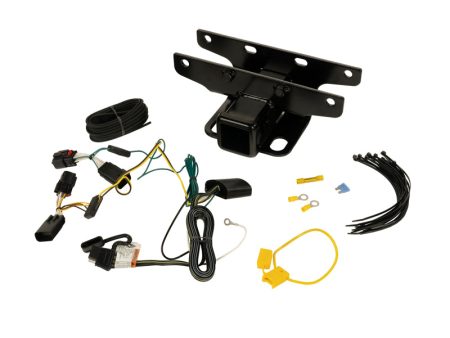 Rugged Ridge Receiver Hitch Kit w  Wiring Harness 18-20 Jeep Wrangler JL For Cheap