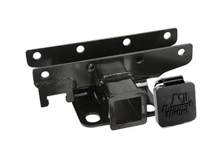 Rugged Ridge Receiver Hitch Kit RR Logo 07-18 Jeep Wrangler For Discount